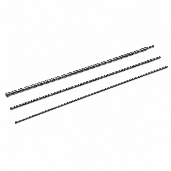 Lot de 3 forets béton SDS Plus grande longueur  12, 16 et 24 x 1000mm