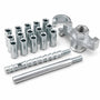Kit de fixation murale pur carotteuse avec 10 chevilles